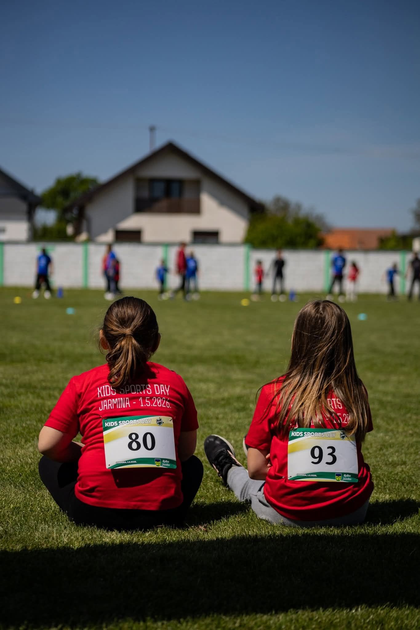 Djeca i roditelji na Kids Sports Dayu
